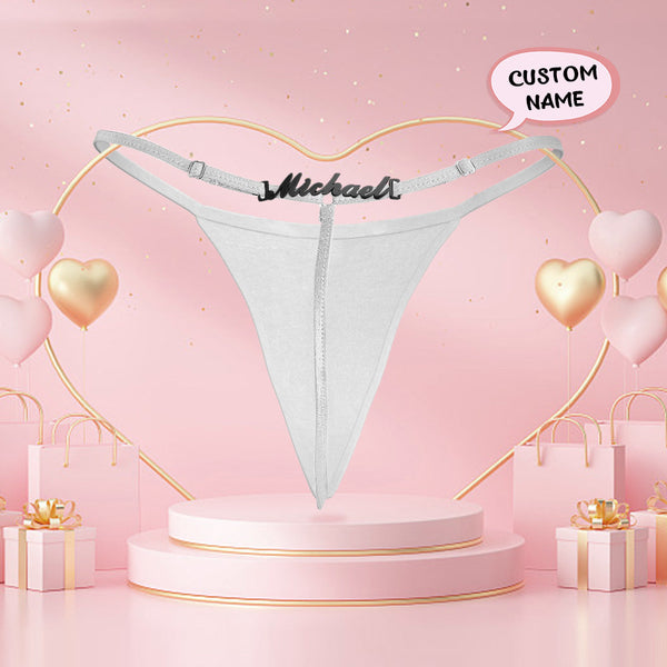 Custom Thong Underwear Personalized Thong Valentines Day Gifts For Her –  Giftlab Canada