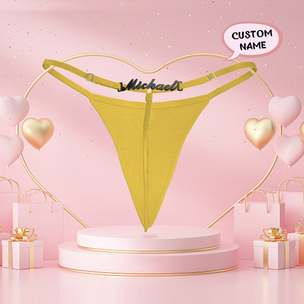 Custom Thong Underwear Personalized Thong Valentines Day Gifts For Her –  Giftlab Canada